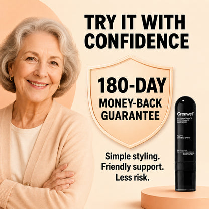 ✅🔥LIMITED-TIME 50% OFF! ⏰ Creawel® Peach-Scented Volumizing & Setting Spray – Lightweight, Bouncy Hair & Long-Lasting Hold ✨