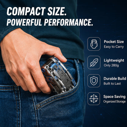 𝐁i𝐥𝐥𝐡𝐨𝐥® 🗜| One Tool Replaces 16! 🔧 16-in-1 Foldable Multi-Tool Screwdriver & Wrench Set – Compact Repair Kit for Home & DIY