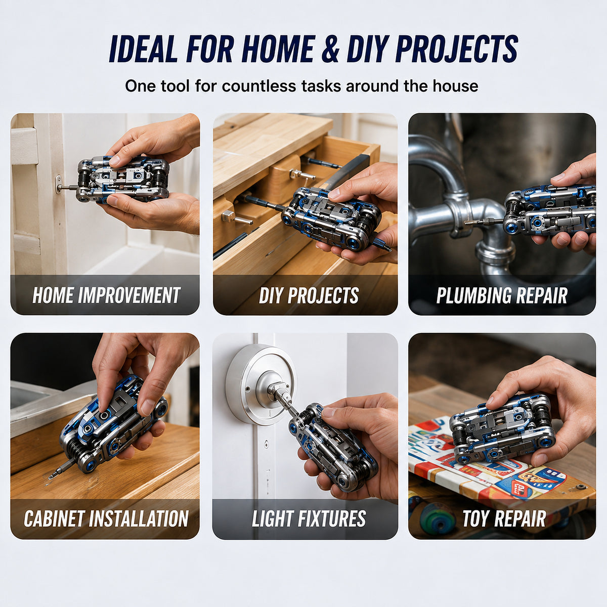 𝐁i𝐥𝐥𝐡𝐨𝐥® 🗜| One Tool Replaces 16! 🔧 16-in-1 Foldable Multi-Tool Screwdriver & Wrench Set – Compact Repair Kit for Home & DIY
