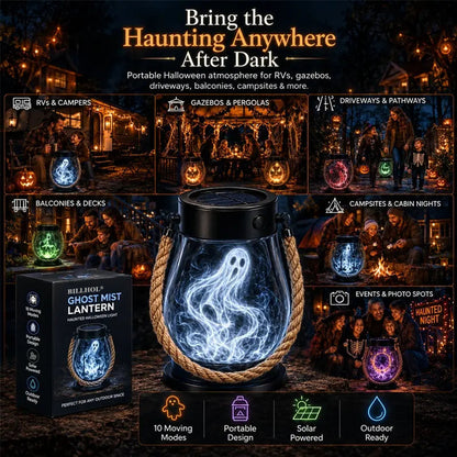 | 🔥Halloween Special Sale! 🎃| 💡👻 BILLHOL® 10-in-1 Immersive Halloween Lantern, Auto-On at Dusk🔥