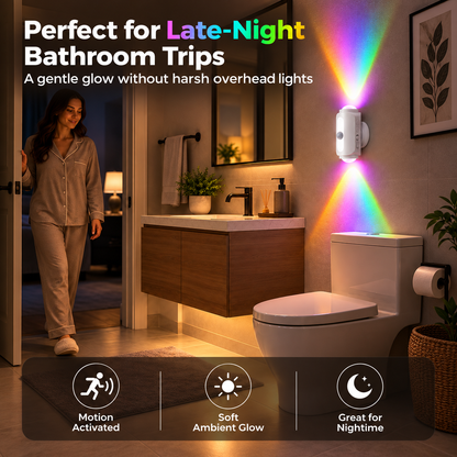BILLHOL® SmartGlow Motion Sensor Wall Light