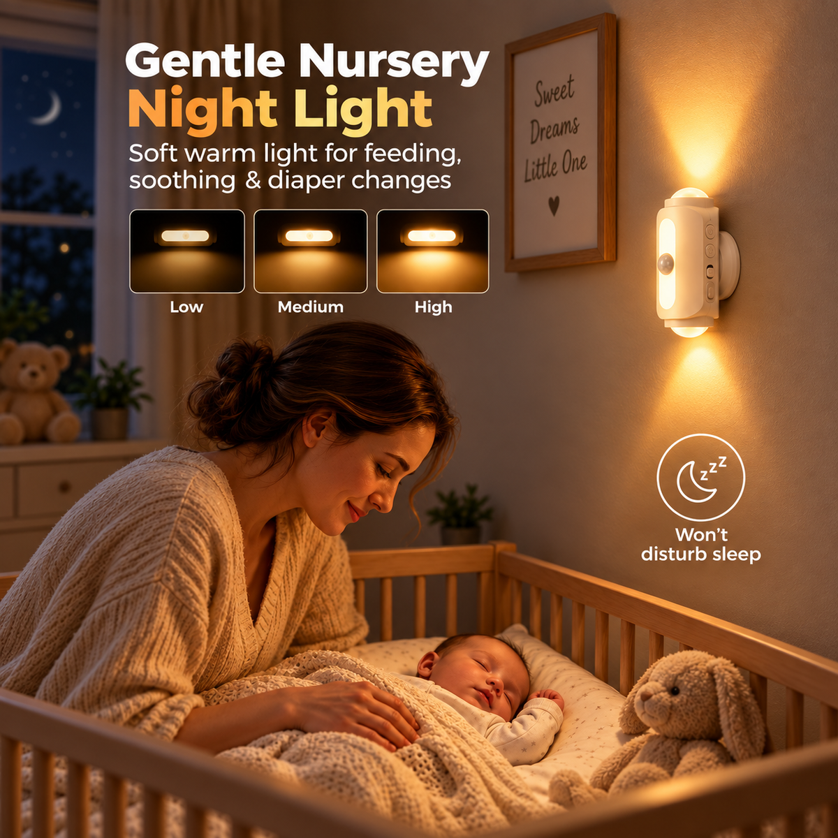 BILLHOL® SmartGlow Motion Sensor Wall Light