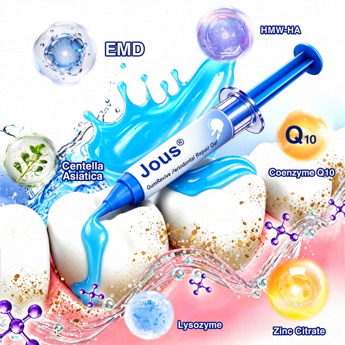 🏅🦷🛡️Jous® GumRevive Periodontal Repair Gel 🦠