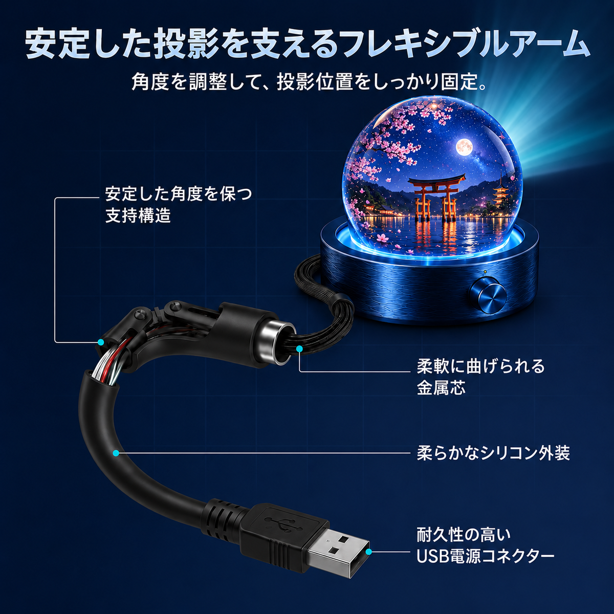 BILLHOL® ⏰2026 PRO MAX 5Dスマート・ワールド・プロジェクター 🌎 Bluetooth操作と効果音で、100種類以上の没入型世界を創り出そう