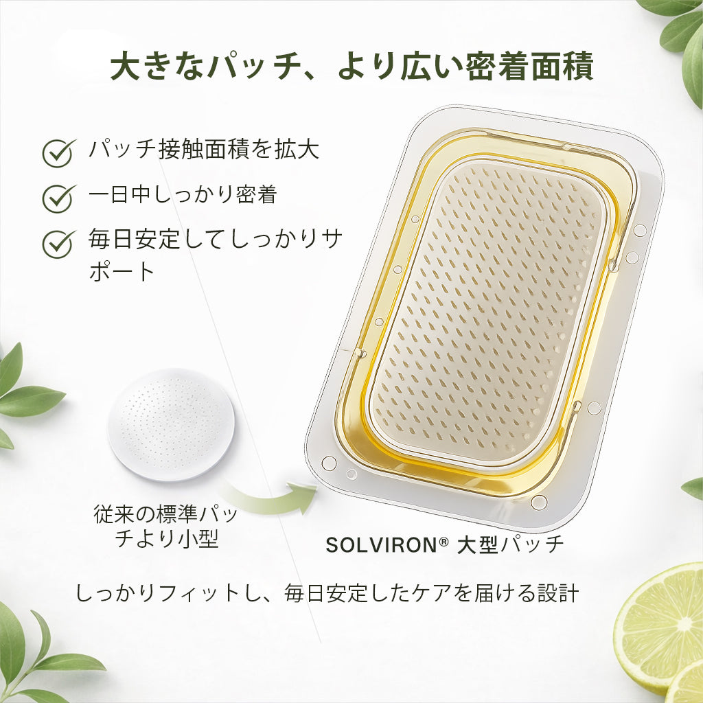 医師監修 🎁🎁｜SOLVIRON® アップグレード版・広範囲対応 10-in-1 高機能ナノマイクロニードルパッチ（わずか7日で目に見える効果）