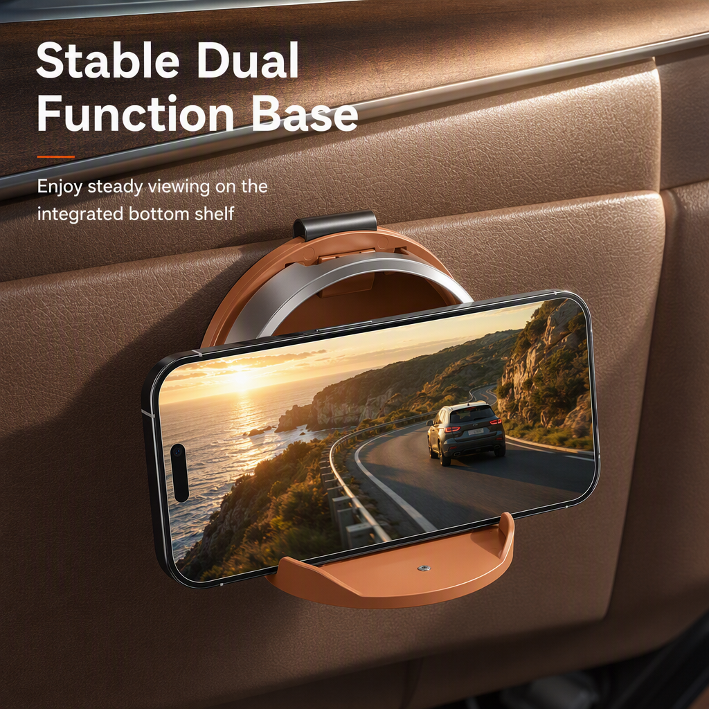 Billhol®🚗 Multifunctional Foldable Car Door Cup Holder Large Diameter Drink and Water Bottle Storage Rack